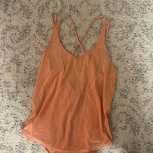 Peach Spaghetti Strap Tank Top